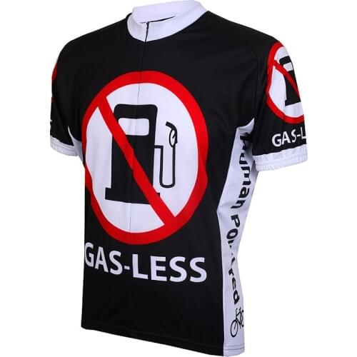 CUSROO Gas-Less Novelty Clothing Ropa Ciclismo Cycling Jersey Mens Cycling Jersey Ropa Ciclismo Cycling Jersey Short-Sleeved
