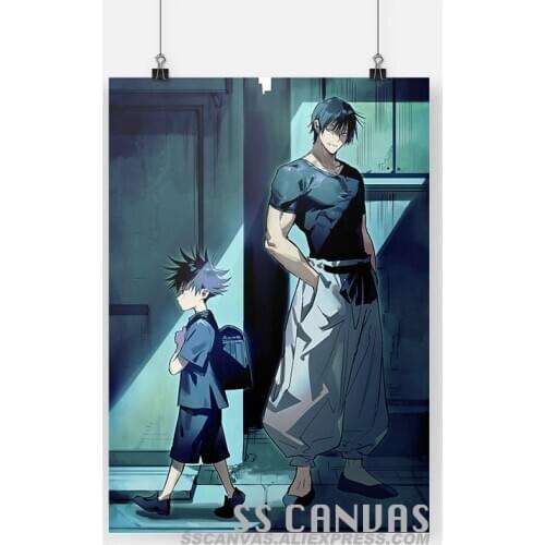 Toji Megumi Fushiguro Jujutsu Kaisen Anime Canvas Painting Decor Wall Art Pictures Bedroom Home Living Decoration Prints Poster