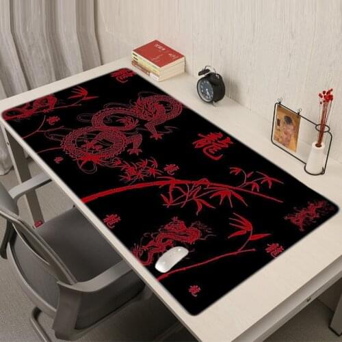 Chinese Style Dragon Mouse Pad Gaming Accessories Large Mousepad DeskMat Xxl Deskpad Table Pads Computer Custom Mause Pad Diy