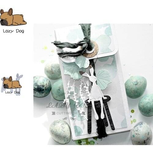 Rabbit Sitting Animal Metal Cutting Dies Scrapbooking Stencil Decorative Craft Embossing Die Cuts Card Making New Dies For 2020