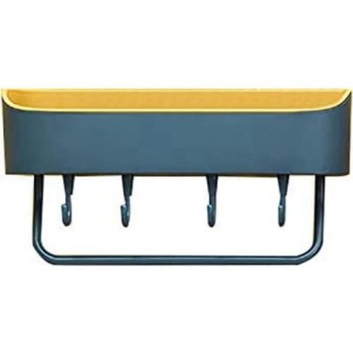 Hole-Free Wall Hanging Double Layer with Strong Adhesive Plastic Products, Suitable for Bathroom, Kitchen and Bedroom