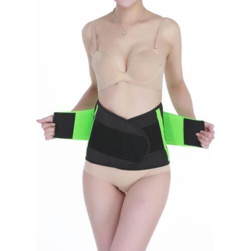 Neoprene Lumbar Waist Support Waist Trimmer Belt Men And Women Exercise Weight Loss Burn Shaper Gym Fitness Belt Unisex