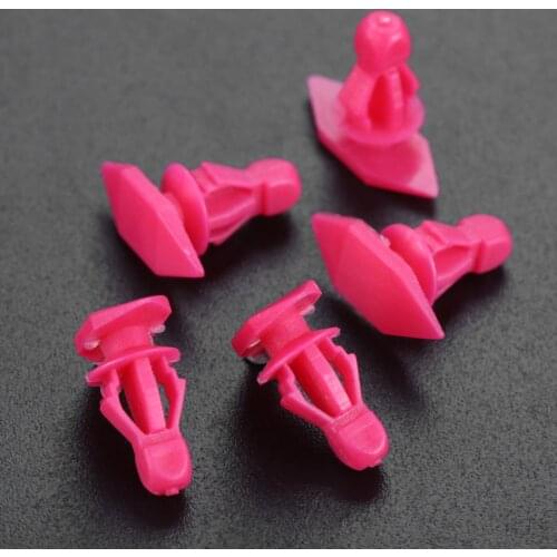 100Pcs For Nissan Pickup Truck Auto Special Fasteners Replace Weatherstrip Retainer Plastic Rivets Clip
