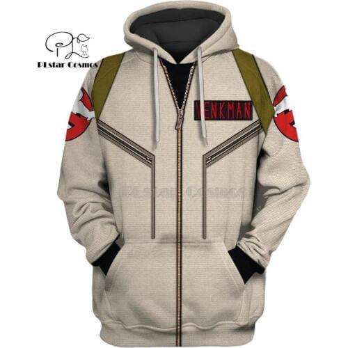 PLstar Cosmos Ghostbusters venkman hero Apparel 3d hoodies/Sweatshirt Winter autumn funny Harajuku Long sleeve streetwear