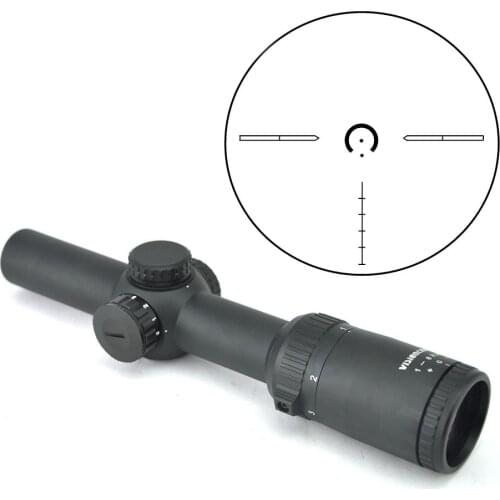 Visionking 1-8x24 Hunting Riflescopes Long Range ar15 m16 Sniper Optical Sight Laser Red Dot Illuminatied Night Aim Rifle Scope