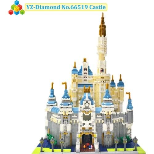 YZ Diamond Bricks Cartoon Blocks Model Set Castle Stars of Building Micro Mini Building Blocks Set 4708Pcs Toys Gifts for Kids