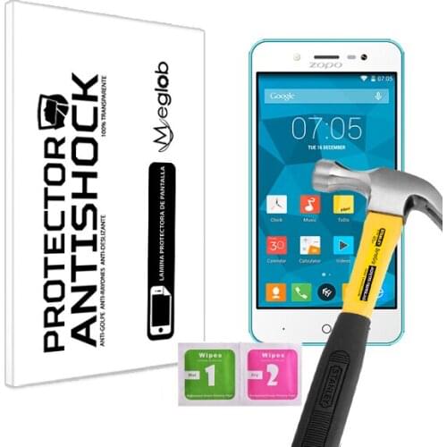 Protector de Pantalla Anti-Shock Anti-Golpe Anti-arañazos Compatible con Zopo Color E ZP350