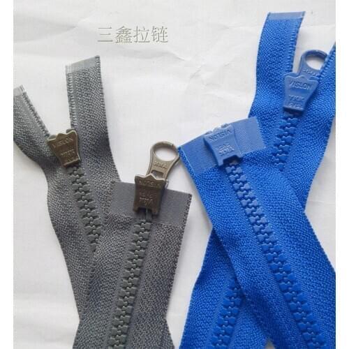 4 PCS/LOT long Ykk Zipper Two WAY double slider puller sewing accessories COAT clothes