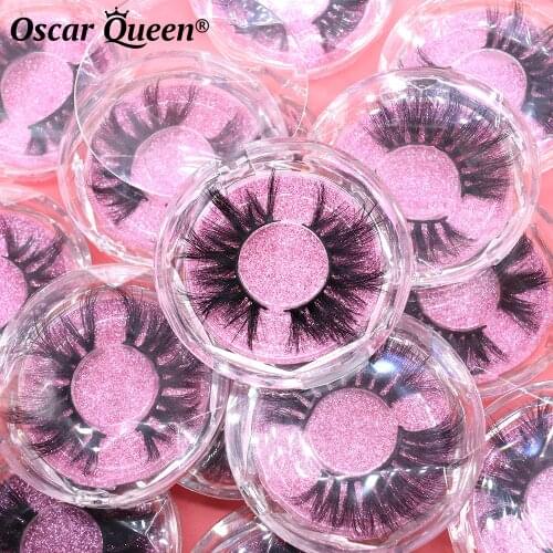 25mm Mink Eyelashes Mink Lashes Bulk 3D Mink Lashes 6D Long Curly Eyelash Extension False Mink Eyelashes Wholesale Makeup
