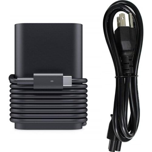 28EA 45W USB C Laptop Adapter Charger for-Dell XPS 13 9365 9370 9380 XPS 12 Latitude 7275 7370 5175 5285