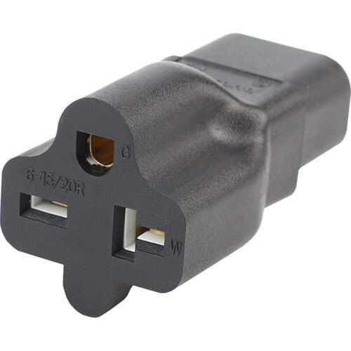 IEC320 C14 TO 6-15R,IEC 320 C14 Male Plug to Nema 6-15R/20R Comb AC Power Adapter, IEC320 C14 TO 6-20R AC Connector