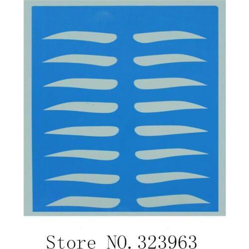 Free shipping Permanent Makeup Eyebrow Tattoo Practice Skin Training Skin Set For Beginners