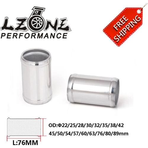 Free ship - Alloy intake Turbo Intercooler Piping Extensor Hose Adapter Joiner Pipe Connector Silicone 32mm 38mm 63mm 70mm 76mm