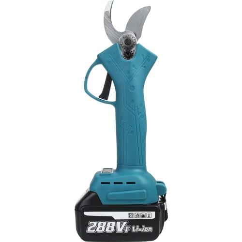 288V 800W Wireless Electric Rechargeable Scissors Pruning Shears With 2 Li-ion Battery Tree Garden Tool Branches Pruning Tools