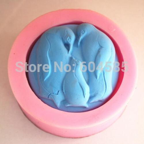 C061 kiss baby (handmade soap mold silicone mold soap moulds soap soap mold)