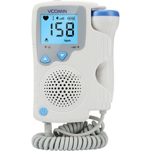 Prenatal Fetal Doppler Baby Heartbeat Monitor Baby Heart Rate Detector Sonar Doppler No Radiation For Pregnant Women