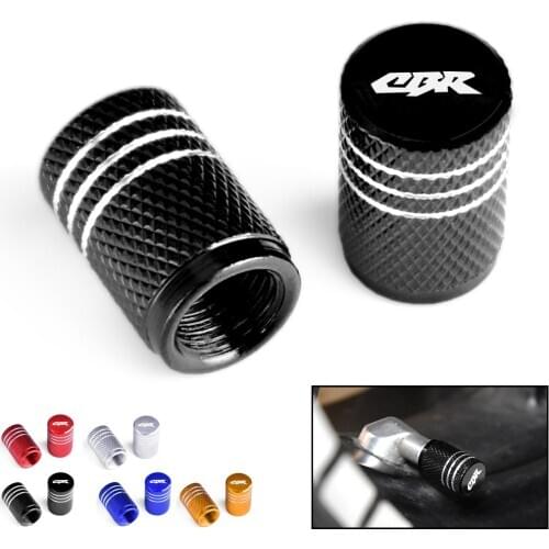 For Honda CBR600RR CBR900RR CBR1000RR CBR 600 600RR 900RR 1000RR Motorcycle Tire Air Valve Caps Moto Wheel Tyre Dust Stems Cover