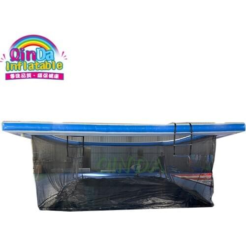 DWF Material Inflatable Floating Swimming Pool With Net/ Inflatable Sea Pool For Boat Or Yacht