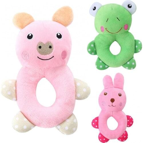 Cartoon Animal Shaped Plush Dog Toys Bite-resistant Teeth Chewing Pet Supplies