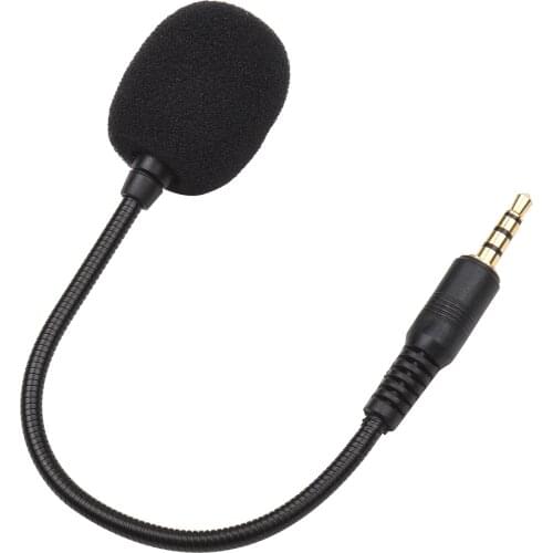 NEW Omnidirectional Microphone 3.5mm Jack Flexible Microphone Mini Audio Mic for Computer Laptop for Speech Interview Studio