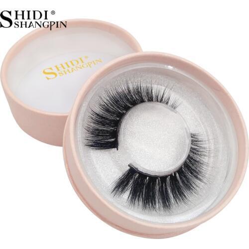 SHIDISHANGPIN 30Boxes False Eyelashes 3d Mink Eyelashes Natural Long Wholesale Lashes Mink Handmade Crossing Makeup False Lashes