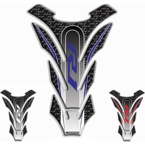 For YAMAHA R1 YZF-R1 Yzf-r1 3D Motorcycle Reflective Tank Sticker Decal Emblem Tank Pad Cap Protection Pad Stickers High Quality