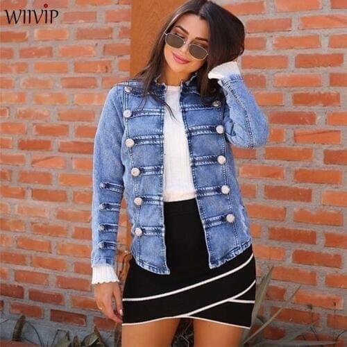 Женские джинсовые куртки WIIVIP China At AliExpress