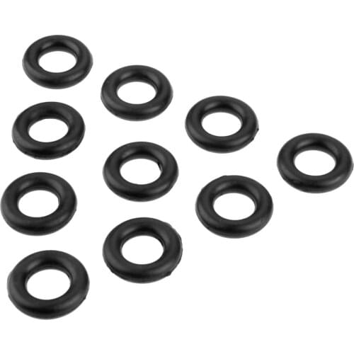 10pcs Bobbin Winder Friction Wheel for Old Household Sewing Machine Around The Coil O -ring Rubber Ring Sewing Parts