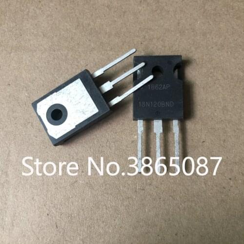 18N120BND HGTG18N120BND OR G18N120BN HGTG18N120BN TO-247 POWER TUBE IGBT TRANSISTOR 10PCS/LOT ORIGINAL NEW