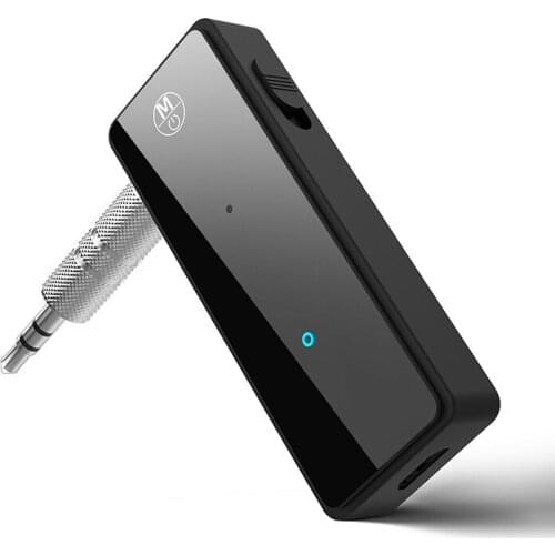2-in-1 Wireless bluetooth-compatible 5.0 Receiver Transmitter Adapter 3.5mm Jack Car Music Audio Headphone Reciever