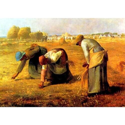 5d diy Full round diamond painting World famous painting "Gleaner"3D embroidery Cross Stitch Diamond mosaic home decoration