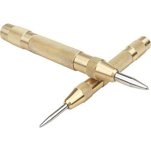 Automatic Center Punch Steel Spring Loaded Marking Starting Holes Hand Tool Kit HSS Positioner High Hardness Punch Chisel