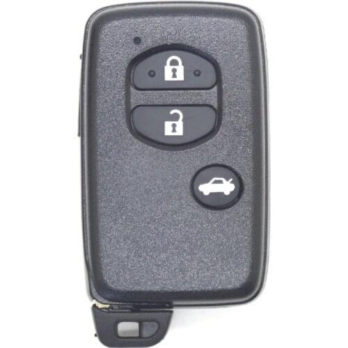3Buttons Remote Key Shell for Toyota Camry Reiz RAV4 Highlander 3Buttons Key Case Fob For Toyota Crown Prado Lexus Free Ship