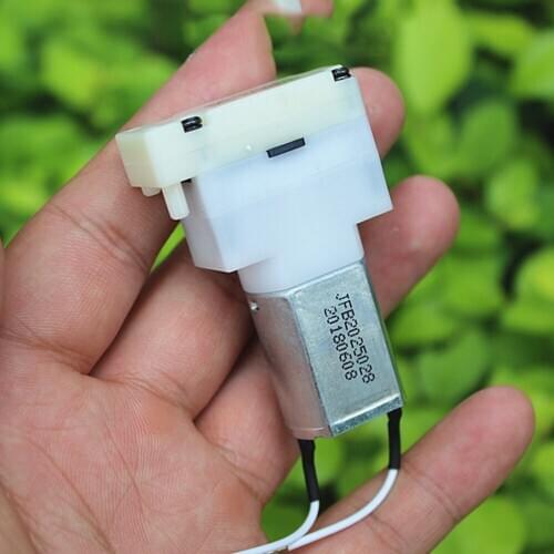 DC 3.7V Mini Micro Air Pump 130 Motor Small Air Pump for Aquarium Fish Tank Air Pump Wild Fishing Oxygen Pump DC 3V-5V