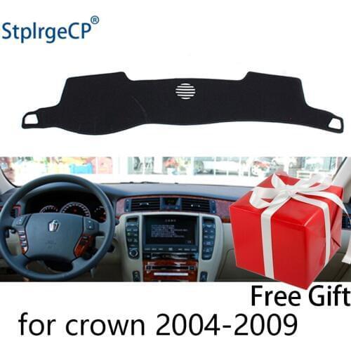 For Toyota Crown S180 2003-2009 dashboard mat Protective pad Shade Cushion Pad interior sticker car styling accessories