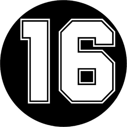 Interesting Number Number Car-Sticker Automobiles Motorcycles Window Bumper Laptop Vinyl Decal PVC Decorative Goods Apply To Car