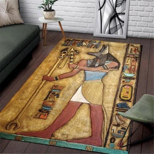 Ancient Egypt Area Rug 3D All Over Printed Non-slip Mat Dining Room Living Room Soft Bedroom Carpet 11
