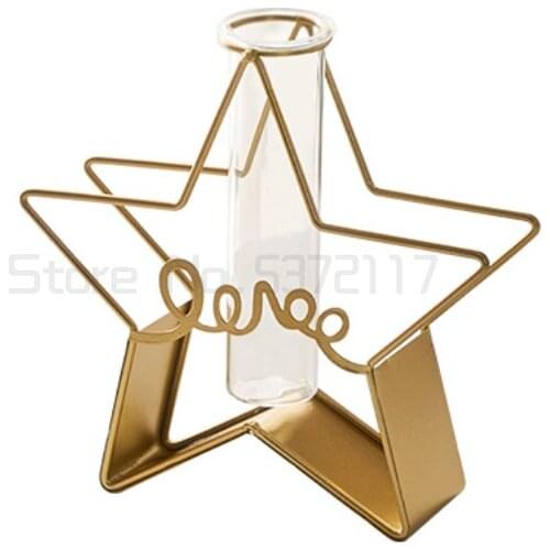 Nordic creative glass hydroponic utensils ornaments hydroponic plant containers household vase ornaments