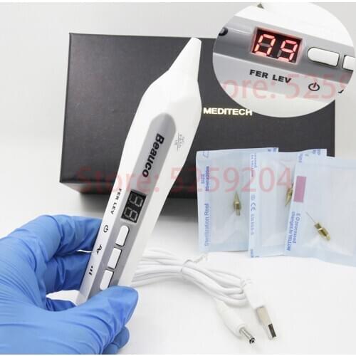 Latest Laser Plasma Pen Freckle Tattoo Mole Wart Removal 9 Levels LCD Ionic Spot Pen Skin Tag Remover machine for eyelid lifting