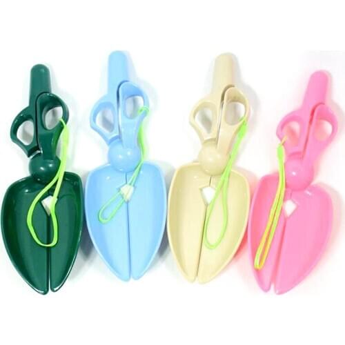 Scissors Pet Poop Scoop Long Handle Jaw Pooper Scooper Clean Pick Up Waste Dog Puppy Cat Waste Picker Cleaning Tools Outdoor