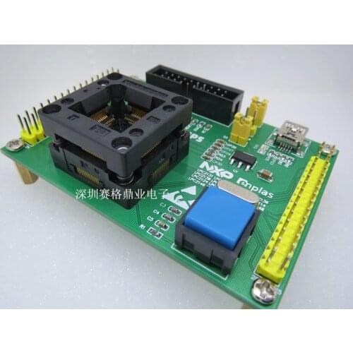 Original NXP IC Test Seat LPC2146 LPC2144 Burning Programm LPC2142 LPC2141 LQFP64 Socket Adapte