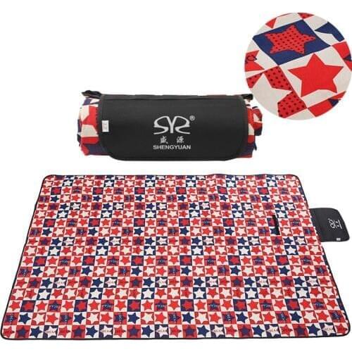 145*200cm Canvas Picnic Pad Outdoor Fishing Camping Travel Hiking Trekking Journey Waterproof Moisture Proof Anti-dirty Mat