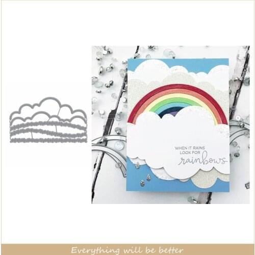Cloud Grass Frame Irregular Figure Metal Cutting Dies For Scrapbook Craft Decorate Cards New Template Die Cut DIY Make Album Hot