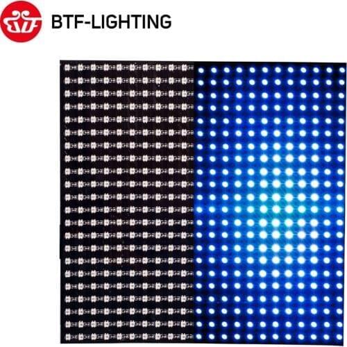 WS2812B SMD 2427 Mini Led Digital Individually Addressable Digital Flexible LED Panel Screen Full Dream Color 11x44 22x22 DC5V