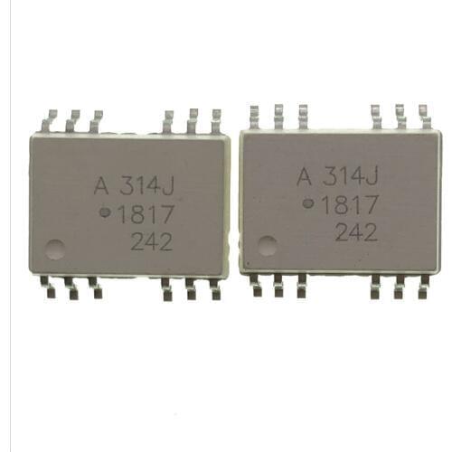 10PCS A314J HCPL-314J HCPL 314J SOP12 optocoupler HCPL-314J-500E