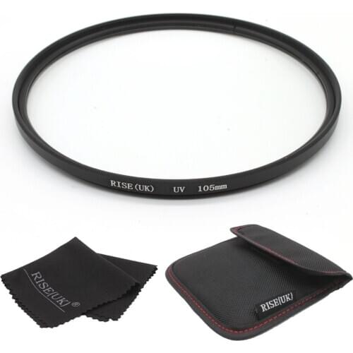 105mm Ultra-Violet UV lens Filter Protector+cloth bag+gift for Nikon Canon Sony Pentax Sigma OM