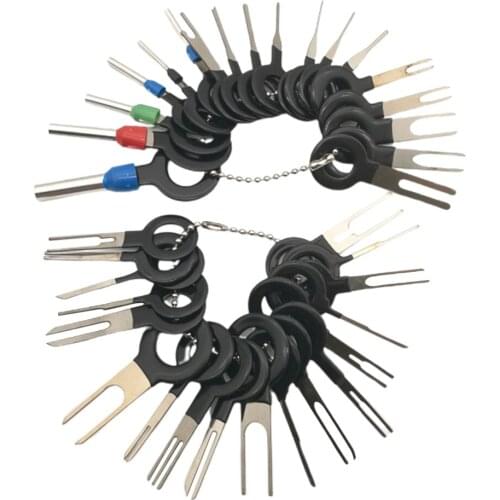 36x Car Electrical Terminal Plug Wiring Connector Pin Extractor Removal Kit Tool