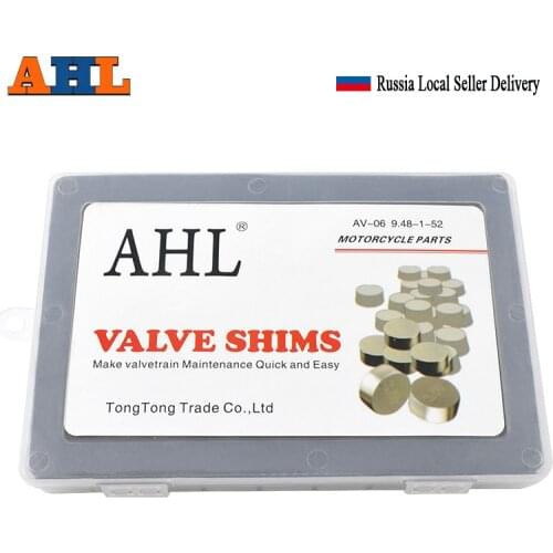AHL 9.48 mm Valve Adjustment Shims Valve Pad Shims Hotcam For Suzuki DRZ400 DRZ 400 Washer Kit Motorcycle Engine Part