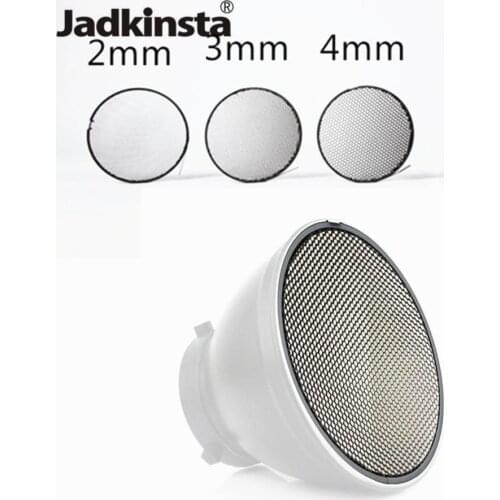 Jadkinsta Aluminum Honeycomb Grid Diameter for Elinchrom Reflector 8" 200mm Grid with 6mm 4mm 3mm 2mm Honeycomb for Photo