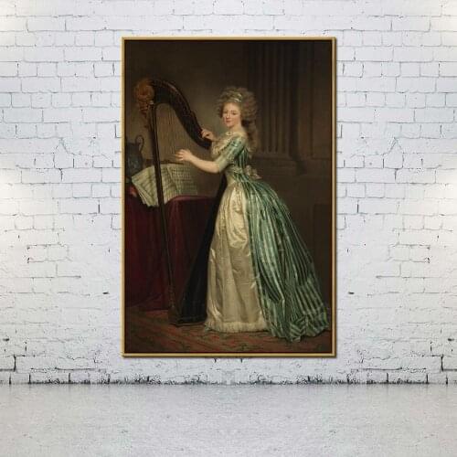 Artcozy Oil Canvas Painting Women in the light of the century For Home Decoration Wall Art